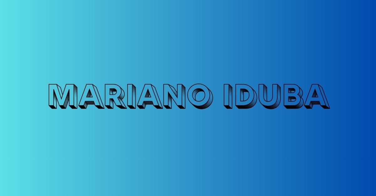 Mariano Iduba
