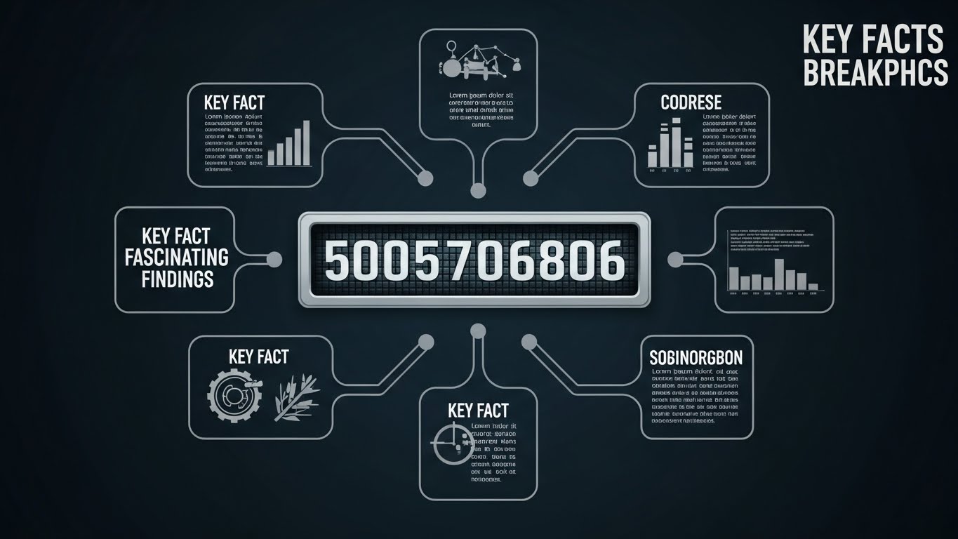 Decoding 5005706806: Key Facts and Fascinating Findings