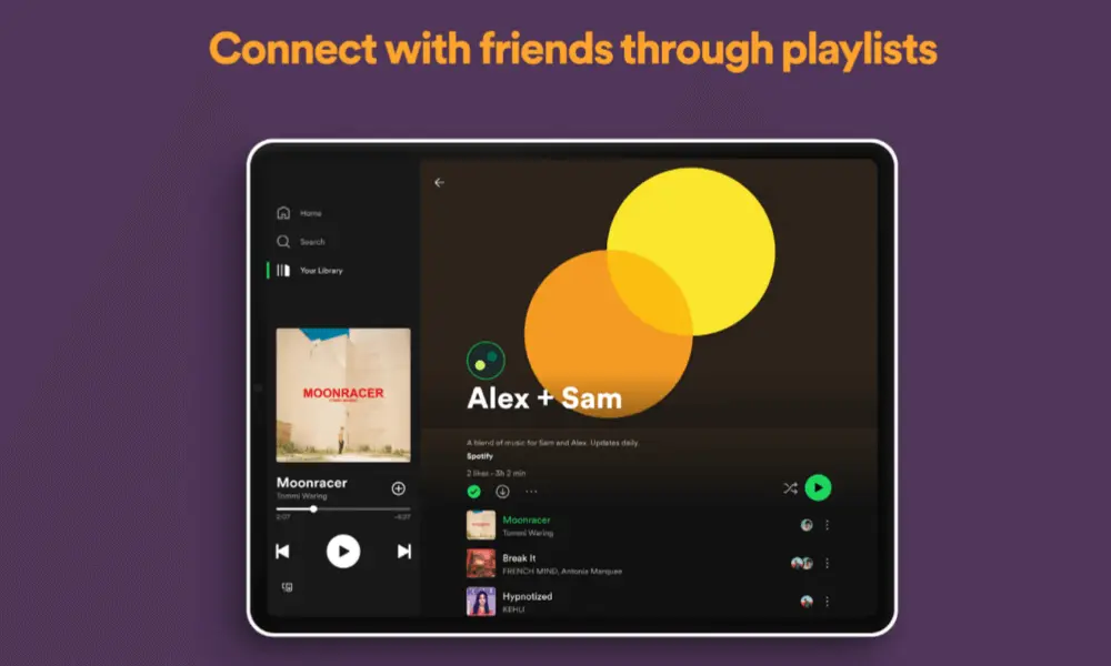 Connect with friends 